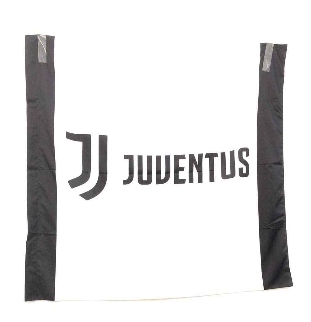 BANDIERA UFFICIALE JUVENTUS GIGANTE MISURE 140 CM X 160 CM CIRCA