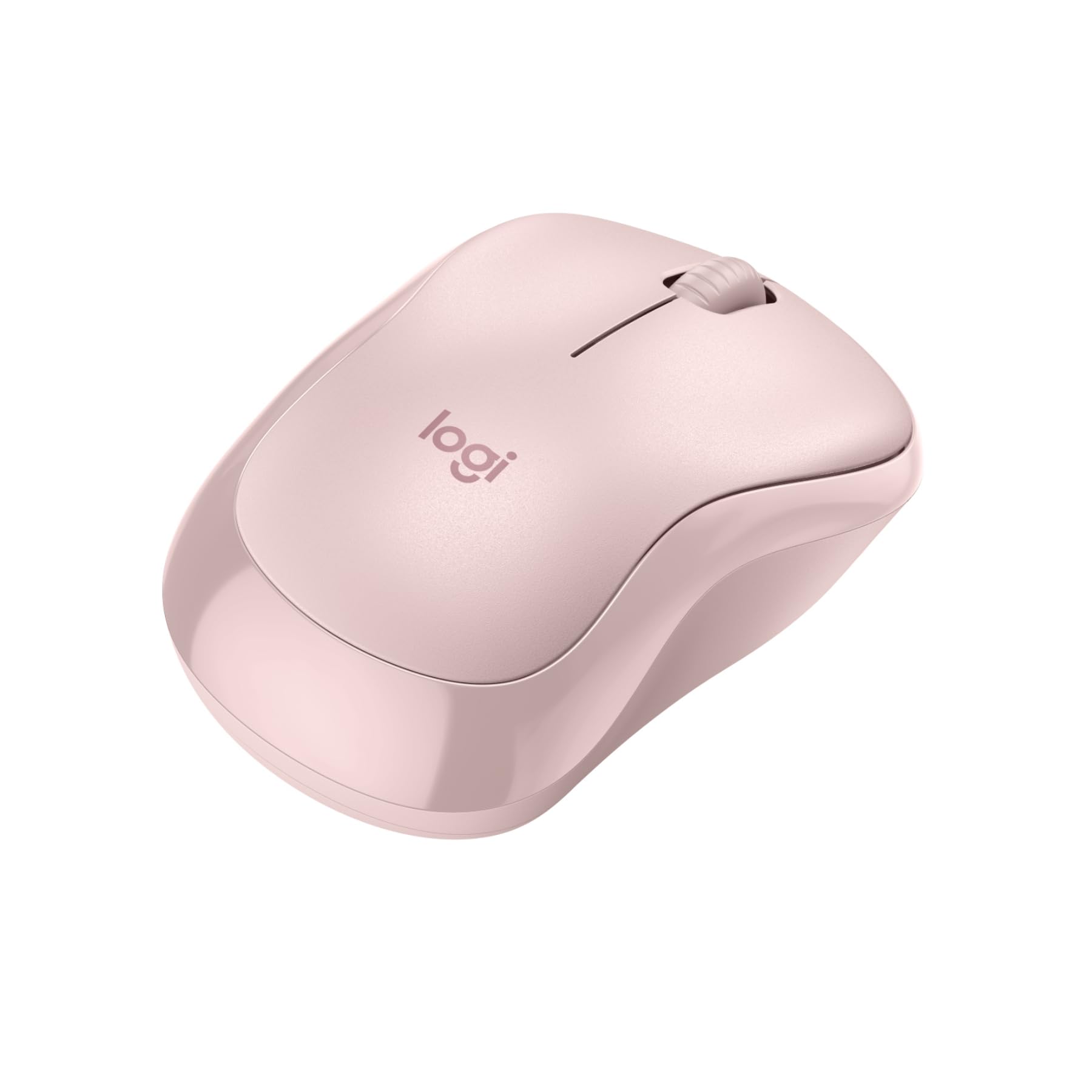 Logitech M240 Silent Bluetooth Mouse, Wireless, Compact, Portable, Smooth Tracking, 18-Month Battery, for Windows, macOS, ChromeOS, Compatible with PC, Mac, Laptop, Tablets - Rose