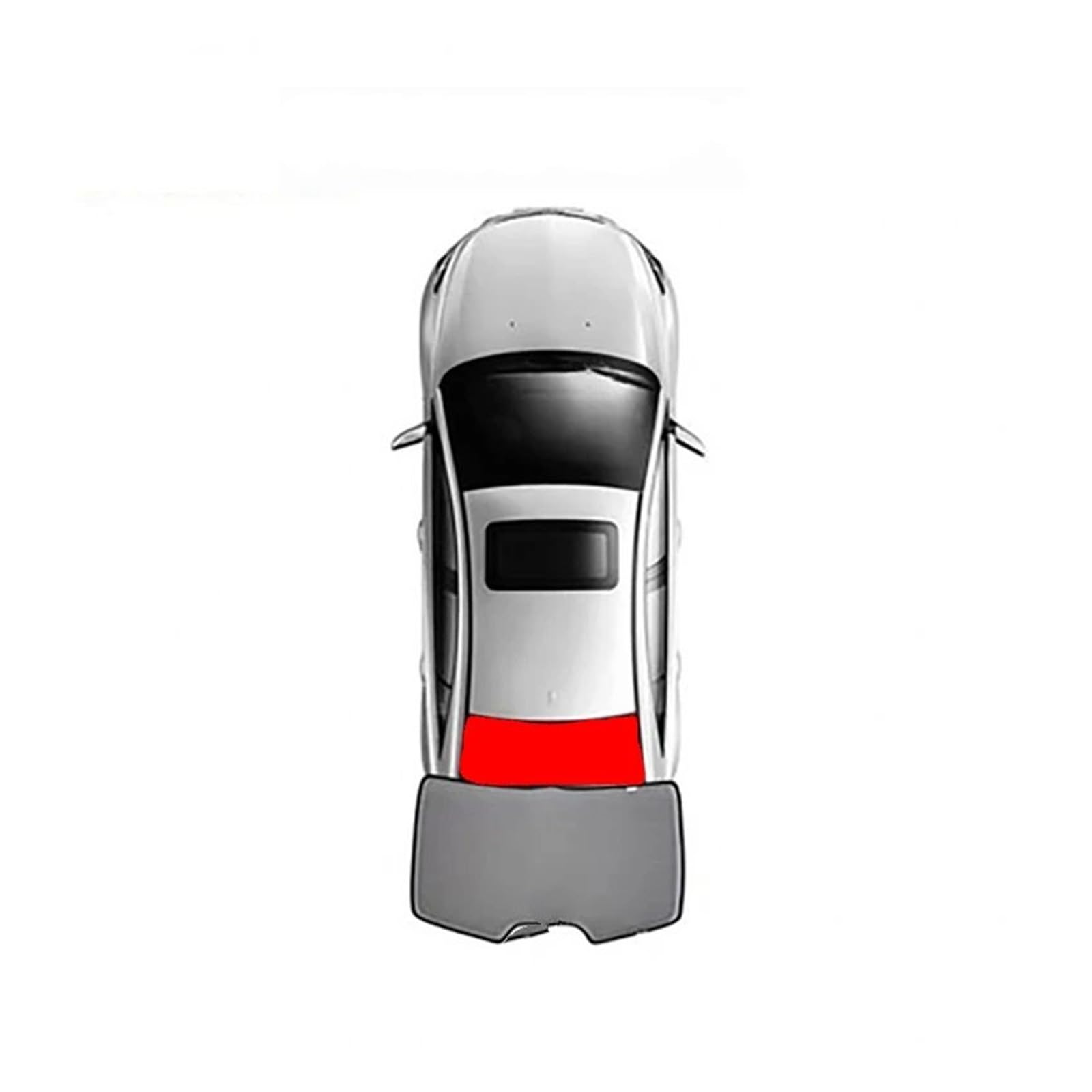 Auto-zonwering Voor BMW X1 U11 IX1 2023 2024 Auto Zonnescherm Schild Voor Achter Zijruit Blind Gordijn Babyzitje Raam Zonneschermen Vizier Zonnescherm Auto(Tail 1piece