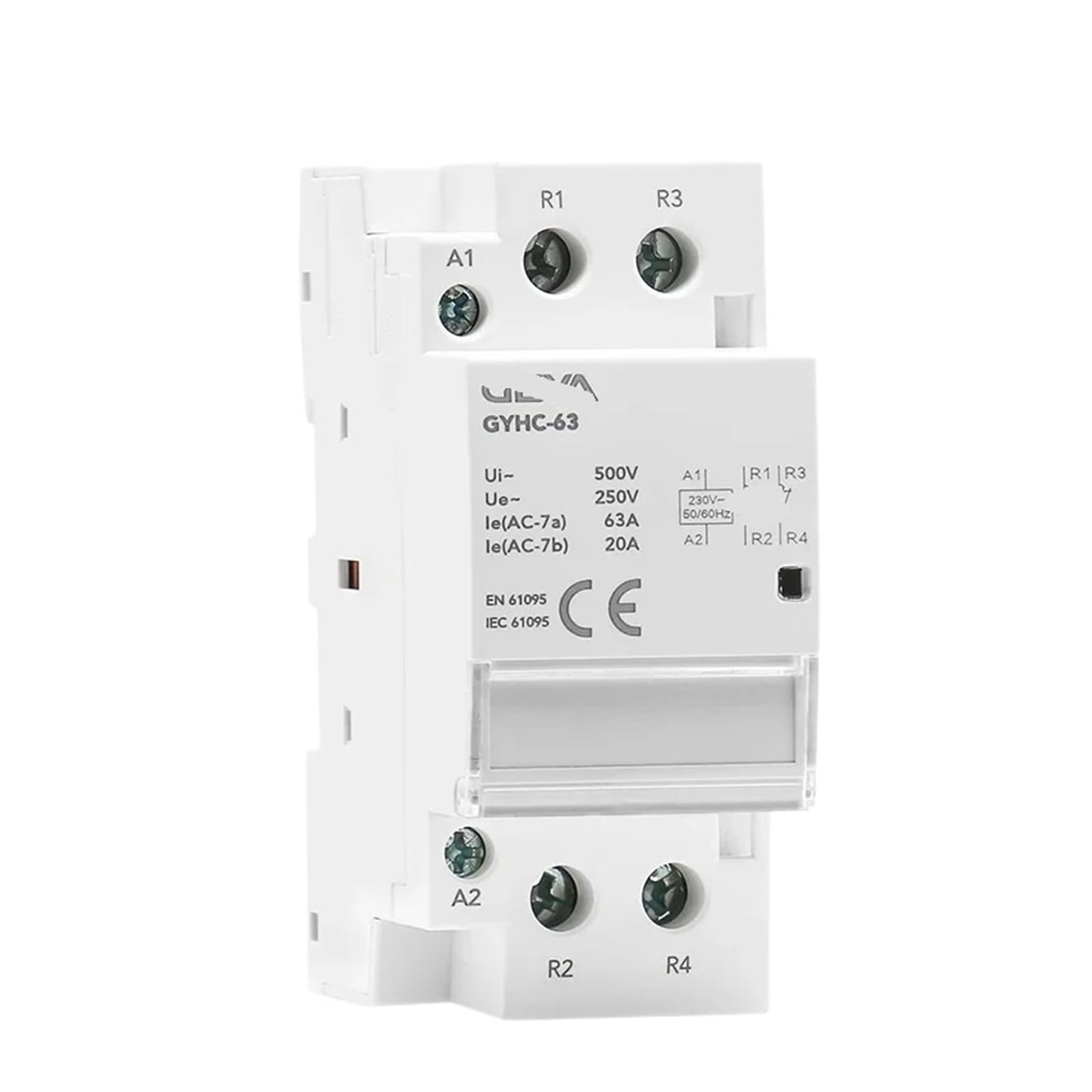 Contacteur CA 2P 40A 1NO1NC pour réguler votre chauffage connecté