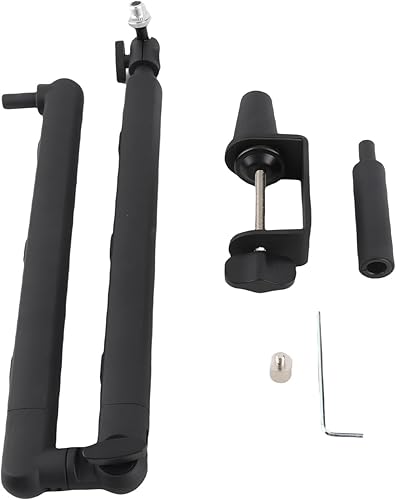 Low Profiles Microphone Boom Arm, Adjustable Metal Mic Stand with Desk Clamp, 360 Articulation and Cable Management for Podcast, Streaming, Gaming