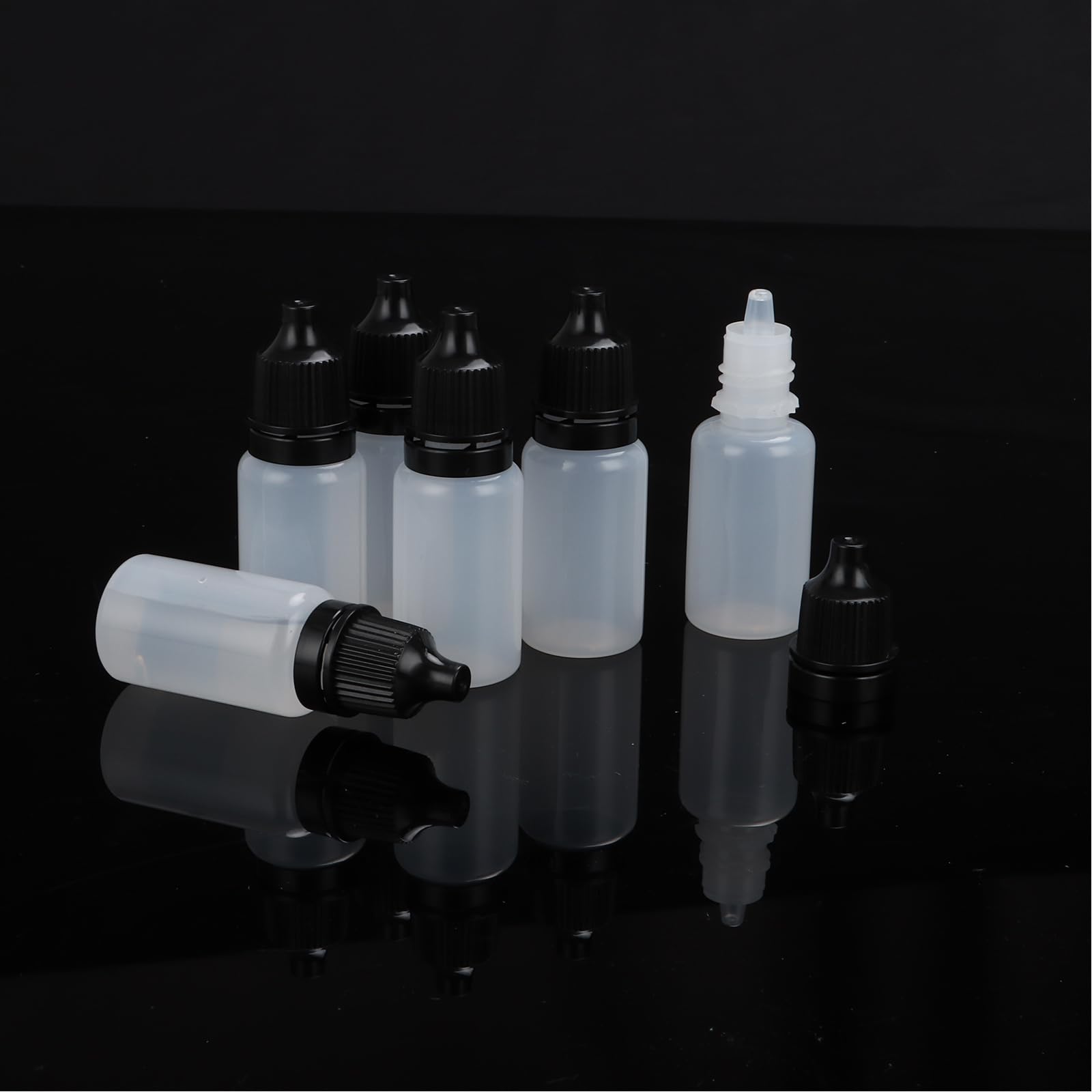 Flacons Compte-Gouttes 15ml - Lot De 50 - Rechargeables