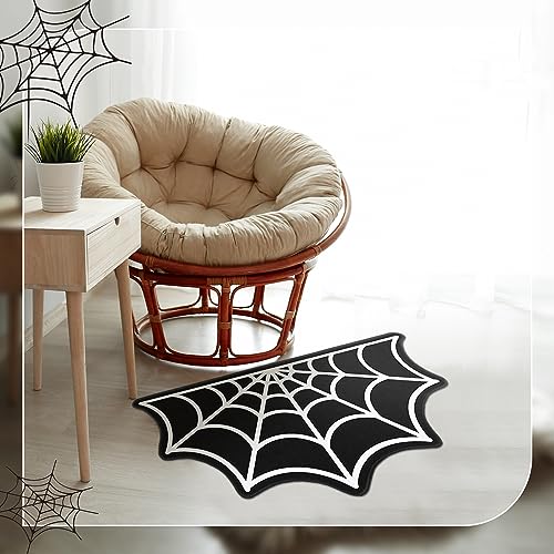 Tapetes de baño de araña Halloween 3 piezas 80x40 cm miniatura 5
