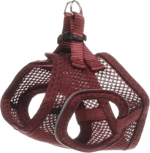 Hundegeschirr - hundegeschirr kleine Hunde - XXS - Flamingo Harness Step&Go Bento Aubergine