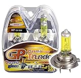 3500K H7 55W Golden Yellow Light Bulbs for Fog Light -High Beam - Day Time Runing light SGP35K-H7