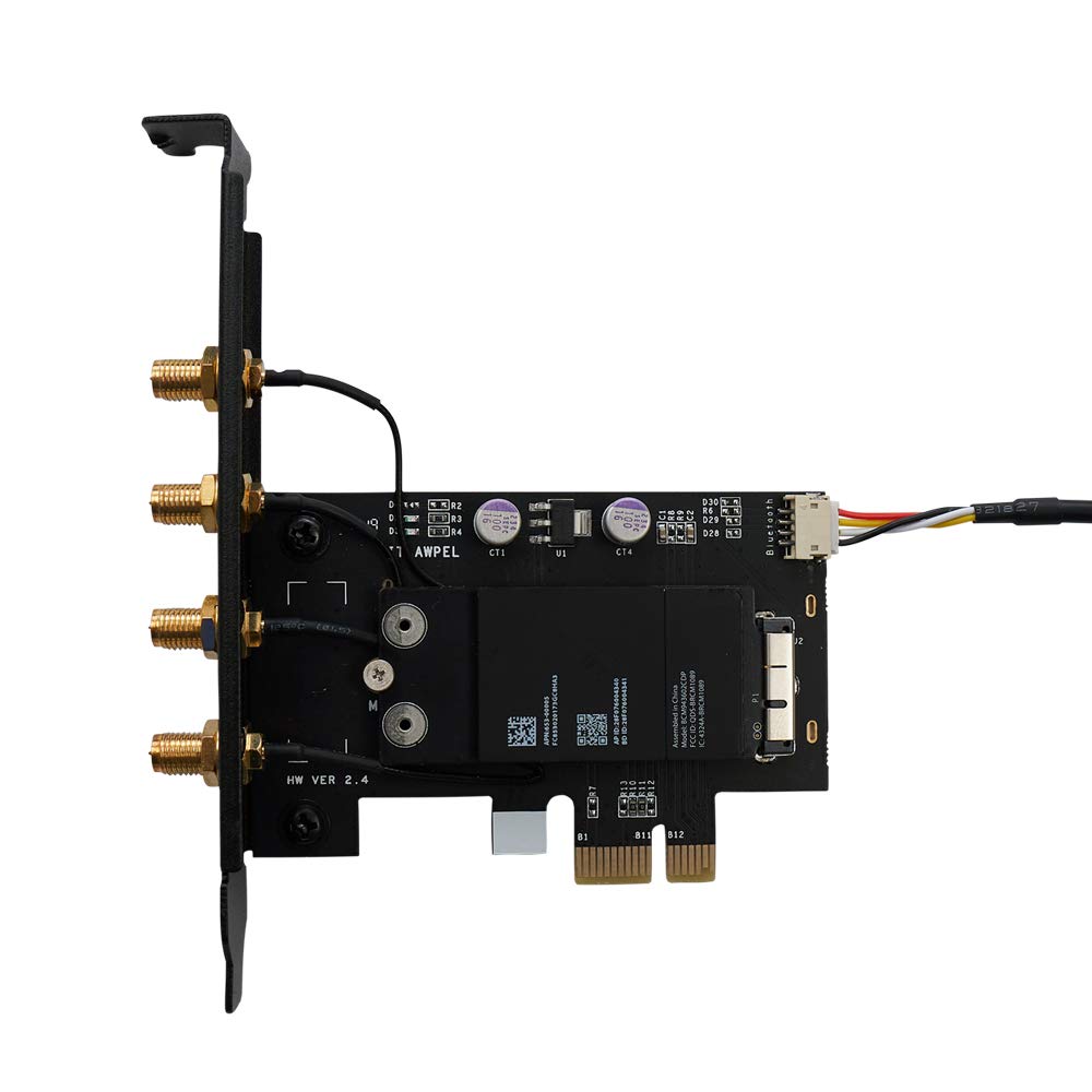 OSXWiFi PC/Hackintosh - Handoff and Continuity - Broadcom BCM943602CDP - 802.11 A/B/G/N/AC with Blue