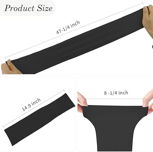 Miniatura 2 de Mangas de brazo para hombres y mujeres para protección solar, mangas para cubrir tatuajes para hombres, manga de voleibol y baloncesto