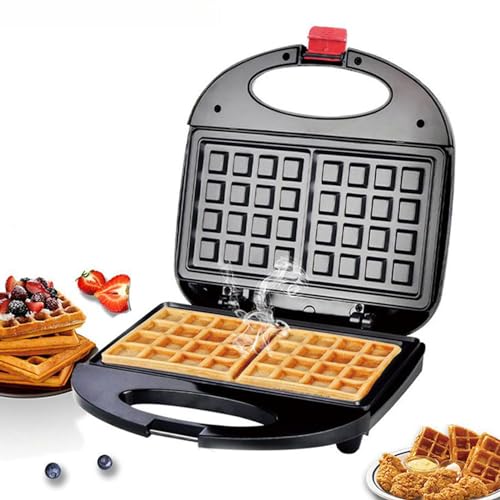 Catálogo de Walmart Waflera , tabla con los diez mejores. 48 Ausein Waflera de 750 W, Waflera Electrica de Acero Inoxidable con Placa de Cocción, Waflera Mini con Revestimiento Antiadherente para Gofres Dobles, Hash Browns, Desayuno, Fácil...