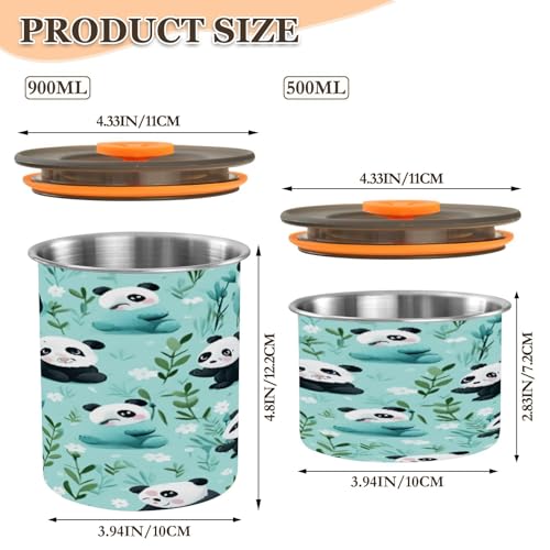 Envase de Café Hermético ATTX Acero Inoxidable 500ml miniatura 2