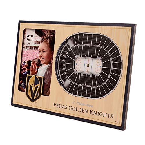 YouTheFan NHL Vegas Golden Knights 3D StadiumView Picture Frame - T-Mobile Arena 12" x 8" by YouTheFan - Used condition - US$13.90