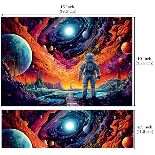 Image of Full Laptop Skin Stickers HD Quality Sticker for Laptops Upto 15.6 inch (Dustproof|Waterproof|Scratchproof|Reusable) - BE Space 3D FL