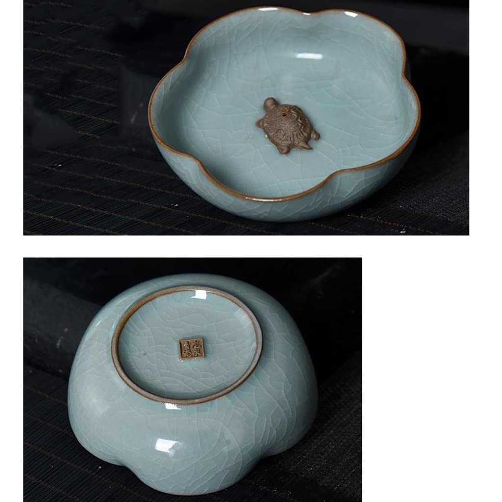 Kadzielnica palnik kadzidełka, ceramiczny uchwyt na kadzidło do patyczka, porcelanowy łapacz popiołu do domu herbaciarni jogi świątyni dekoracja kadzidełek uchwyty na kadzidełka