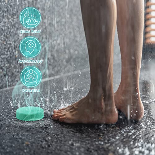 Minslis Shower Steamers Aromatherapy, 18-Pack Shower Bombs, Long-Lasting Shower Tablets Essential Oil Stress Relief And Relaxation Bath Gifts For Women And Men (Eucalyptus & Mint) #TOP3