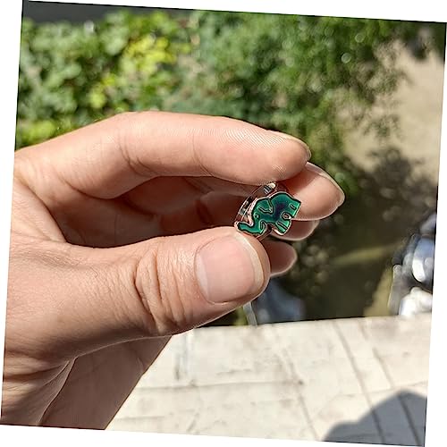 Anillo de elefante térmico ajustable que cambia de color para niños 3