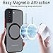 Doowear Galaxy A50 Case Magnetic [Support Magsafe Charger] Wireless Anti-Scratch Shockproof Matte Clear Full Camera Protection Slim Thin Phone Cover Case for Samsung Galaxy A50/A50s/A30s 6.4