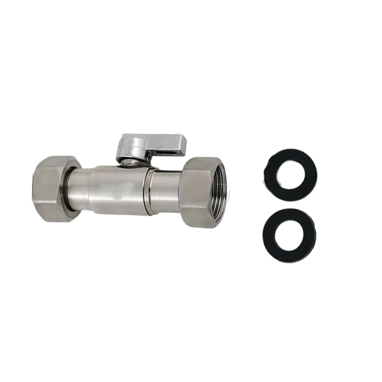 Stainless Steel Ball Valves Leakproof Quick Open Flows Control Valves for Home Plumbing Systems Easy Installation Quick Open Flows Control