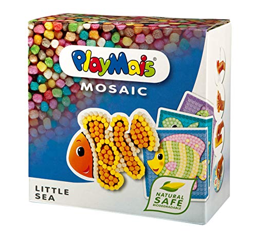 PlayMais MOSAIC Little Sea jeu de mosaïque enfant 3 ans et plus