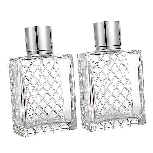 PATKAW 2 Piezas botella de spray de maquillaje botellas de aseo de viaje recargable Colonia difusor spray bottle botella spray pequeña botella de spray botella de spray vacía Transparent