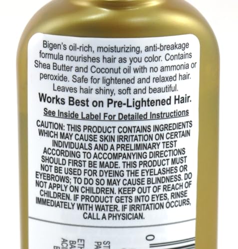 Bigen Semi-Permanent Haircolor Indigo Blue 3 Pack miniatura 5