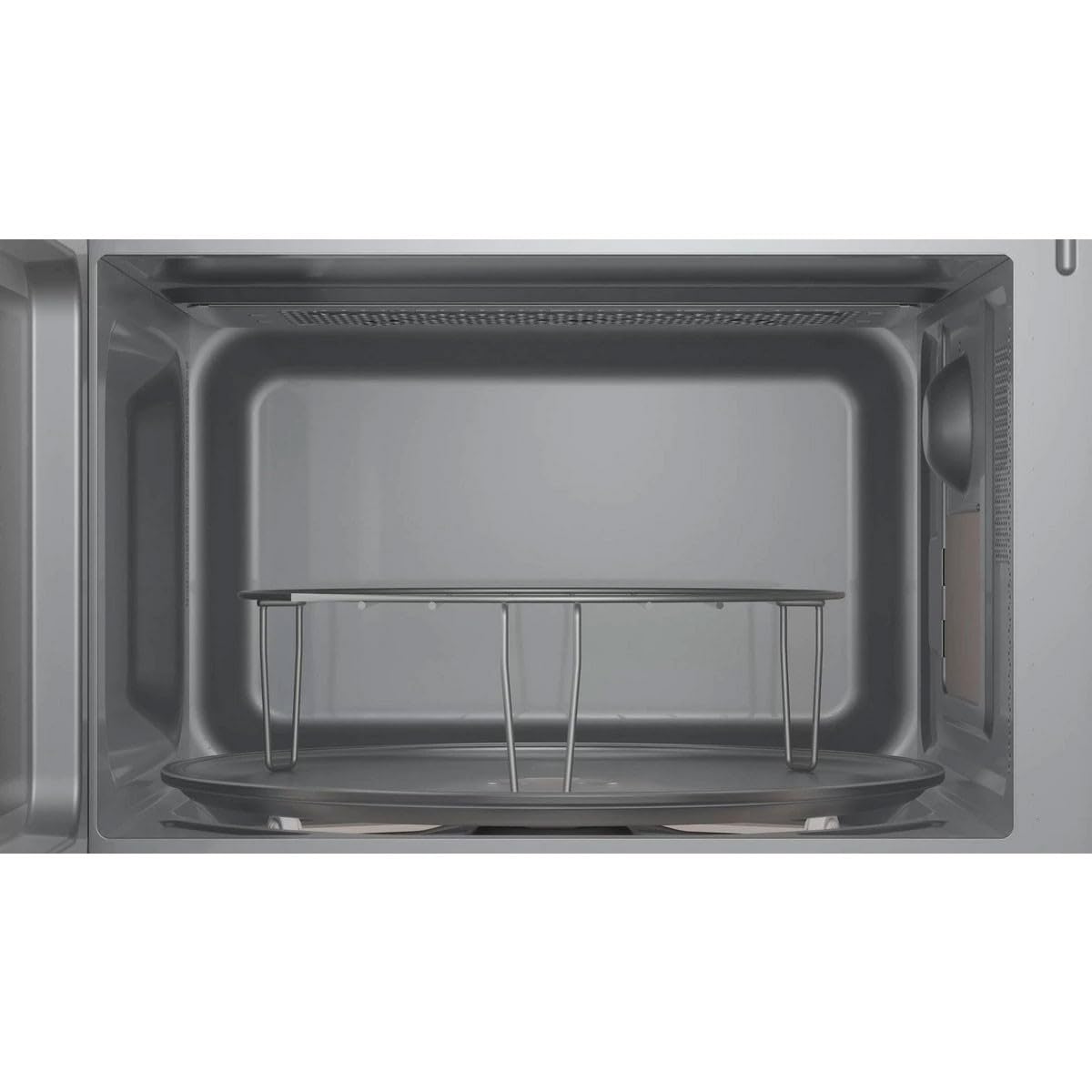 Bosch Elettrodomestici BEL623MS3 Série 2, Micro-ondes encastrables, 60 x 38 cm, acier inoxydable