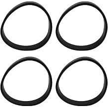4 Pack Vacuum Cleaner Belt Replacement Belt for Dirt Devil Model 08510B, 08100 RED, 08100RT, 08130PR, 08230 ULTRA