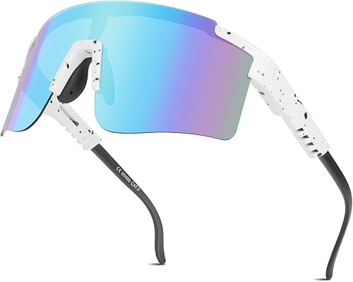 ROIBEAO Gafas de ciclismo profesionales para hombres y mujeres, gafas de sol deportivas con protección UV para béisbol, ciclismo, correr, conducir,