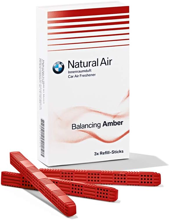 BMW Natural Air Freshener Refills (Balancing Amber) : Automotive