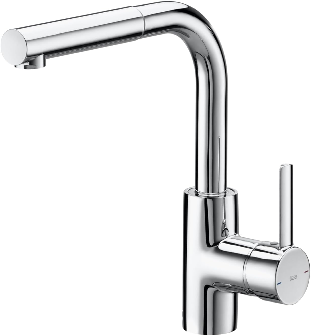Roca A5A8560C00 - Targa Series Mixer Tap for Kitchen Sink, 1 Handle