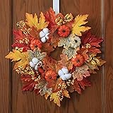 Premium-Materialien: Dieser Haustürkranz aus hochwertigen Materialien verblasst nicht und ist geruchlos. Ob an der Wand, am Fenster oder im Flur aufgehängt, er kann die angenehme Atmosphäre lange beleben.