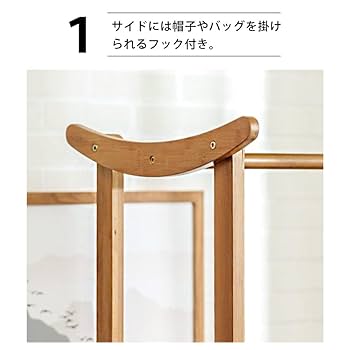 i♡ ラタン ラタンハンガーラック 可動式 鏡付き ハンガー付き 楽天市場】木製ハンガーラック おしゃれ 北欧 ラック ラタン