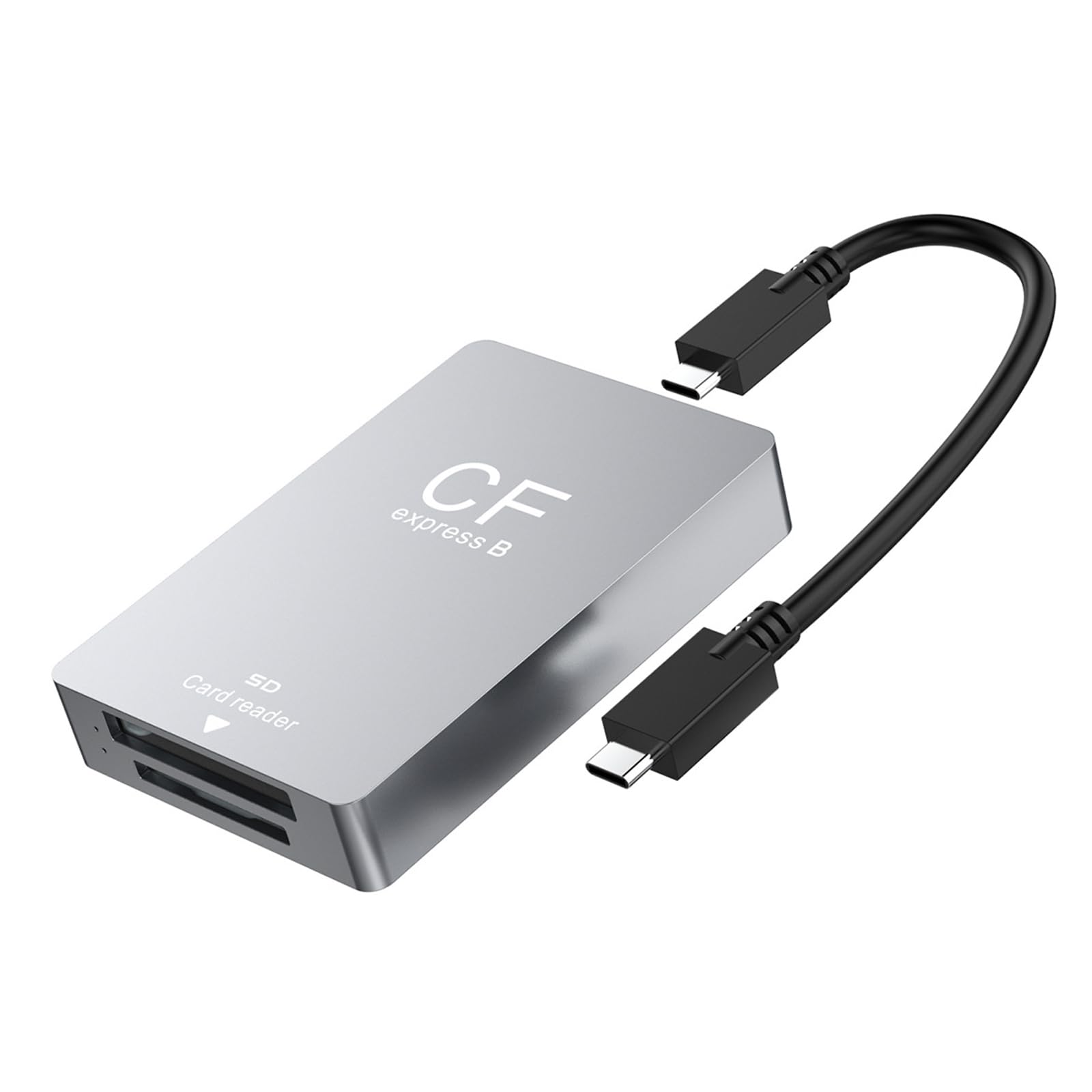 Lettore di schede di tipo B USB3.2 10Gbps adattatore e SD4.0 per sistema operativo Windows con USB C/USB tipo cavo