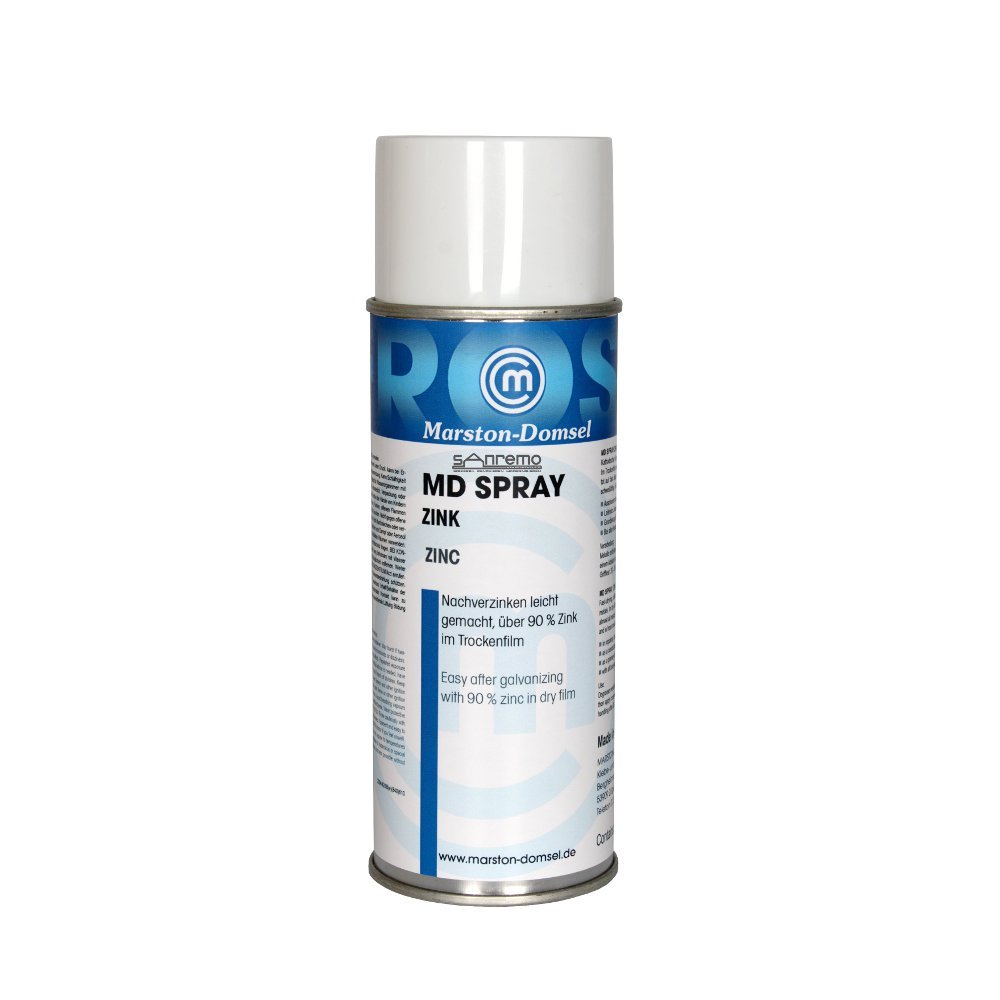 Spray zinc Marston Domsel 400ml pour entretenir et rénover la barrière de jardin