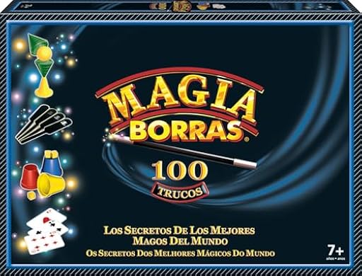 Educa Borras - Magia Clásica con los 100 Trucos más Originales y Divertidos, Los aprendices de Mago encontrarán un Manual con Todos los Trucos explicados Paso a Paso, A Partir de 7 años (24048) | Ya disponible en tu tienda friki favorita! En mundofriki.es!