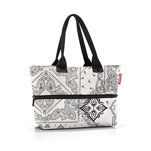 Reisenthel shopper e1 bandana white - Gro?raumtasche - Platz f?r den kleinen und den gro?en Einkauf