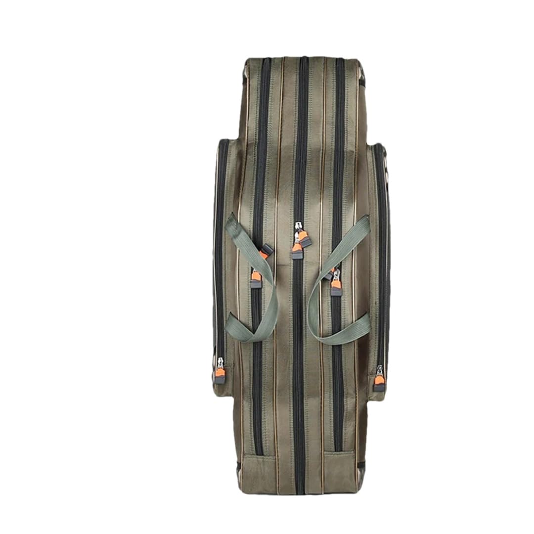 Suwequest Przenośna wielofunkcyjna torba wędkarska 80/90/100/120 cm wędka 3-warstwowa 4-warstwowa torba podróżna, 3 warstwy 90 cm EN8