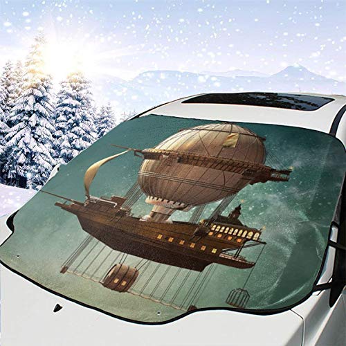 New Shorts Surreal Sky Scenery Steampunk Airship Fairy Sci Fi Stardust Space Image One Size Car Front Windshield Cover Foldable Sunshade Fits Most Cars, Trucks, SUV’s steampunk buy now online New Shorts Surreal Sky Scenery Steampunk Airship Fairy Sci Fi Stardust Space Image One Size Car Front Windshield Cover Foldable Sunshade Fits Most Cars, Trucks, SUV’s steampunk buy now online