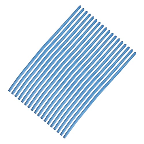 Cabilock 100 Pezzi Palloncini Modellabili Metallizzati Blu Palloncini Lunghi Lattice per Feste Compleanno e Matrimonio Decorazioni Resistenti Indoor e Outdoor