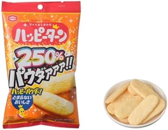 Kameda Bulk Purchase Powder 250% Happy Turn 8 Pieces