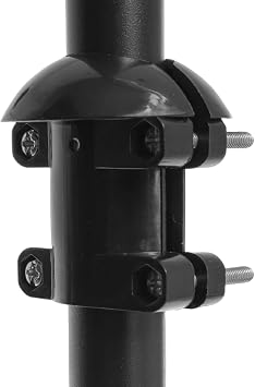 Squirrel Baffle Accessory for Bird Feeder Pole, Pole Mounted Buckle Stopper for Bird House Guard, 1 Pack Baffle Not Included