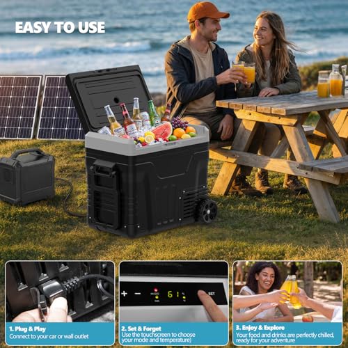 portable car refrigerator dual zone Kit product image