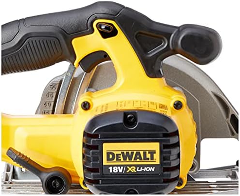 DEWALT DCS391N-XJ XR 165 mm Circular Saw-Bare Unit, 9 W, 18 V, Yellow/Black
