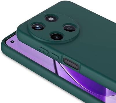 Nevarium Realme 11 4G Case Mara Silicone Case with In-Lance Velvet Camera Protection