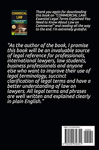 Commercial Law: Essential Legal Terms Explained You Need To Know About Law On Commerce! #TOP1