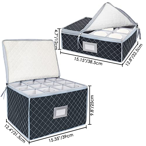 China Dinnerware Storage Containers Stemware,Dish,Mug Storage Cases