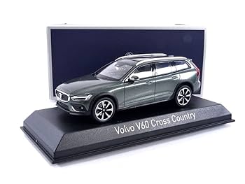 1/43 Volvo / ボルボ V60 Cross Country グレー Amazon | VOLVO 特注 純正 カラーモデル ボルボ V60 CROSS