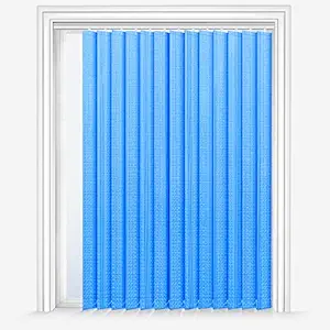 Kayra Decor Vertical Blinds for Windows - Vertical Blinds Curtain for Home - Bedroom, Kitchen, Sliding Door, and Balcony, Size - 36