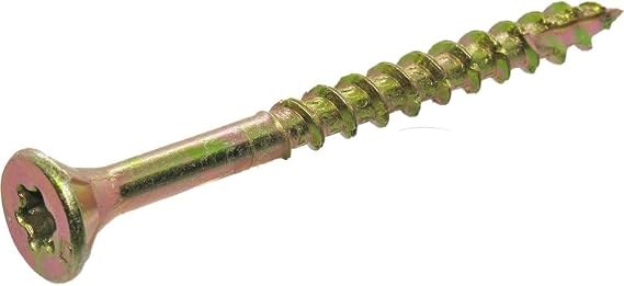 PRIMESOURCE 2GCS1 1LB 8X2 CONST Screw, 8 by 2, Gold