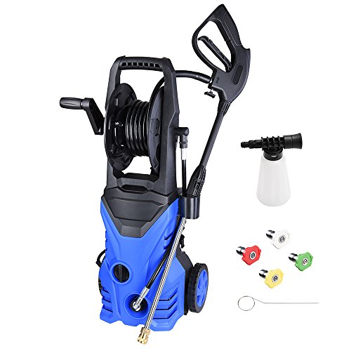 Yescom 2030PSI 1.8GPM Electric Power Pressure Washer with 4 Nozzles Detergent Tank Hose