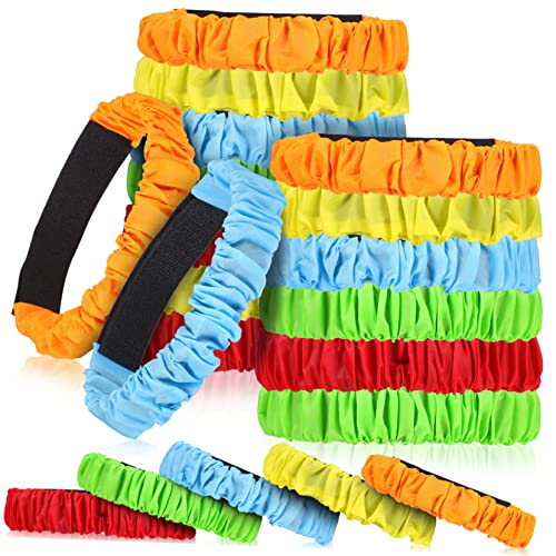 Bandes de course à trois pattes Toyvian en nylon élastique pour jeux de plein air (20 pièces)