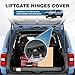 Karltys 2 Pack Tailgate Hinges Cover Compatible with 2024 2025 2026 Toyota Land Cruiser 250 Lexus GX 550 Prado LC250 J250 Accessories, ABS Liftgate Screws Protector Cap Anti-Rust Dust-Proof